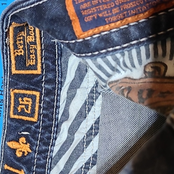 ROCK REVIVAL BETTY EMBROIDERED RHINESTONES EASY FIT BOOT-CUT DENIM JEAN - Picture 7 of 14